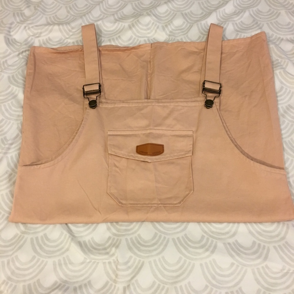 Light Pink Overall Dress